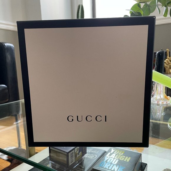 Gucci Dark Brown Leather Belt w double 'G' Buckle - Picture 3 of 4